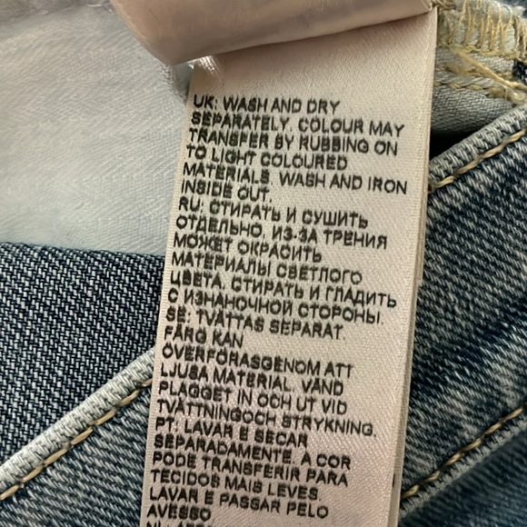 7 FOR ALL MANKIND NWOT Roxanne Ankle Jeans in Bailly - size 24 - Picture 8 of 16